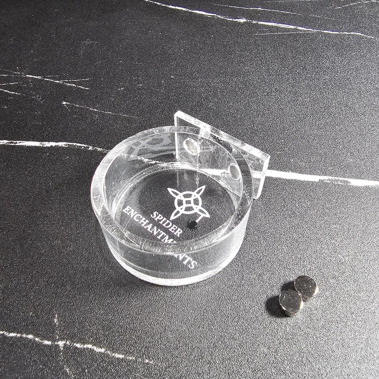 Jumping Spider Food Bowl with Magnets 1.75"x 0.75"H