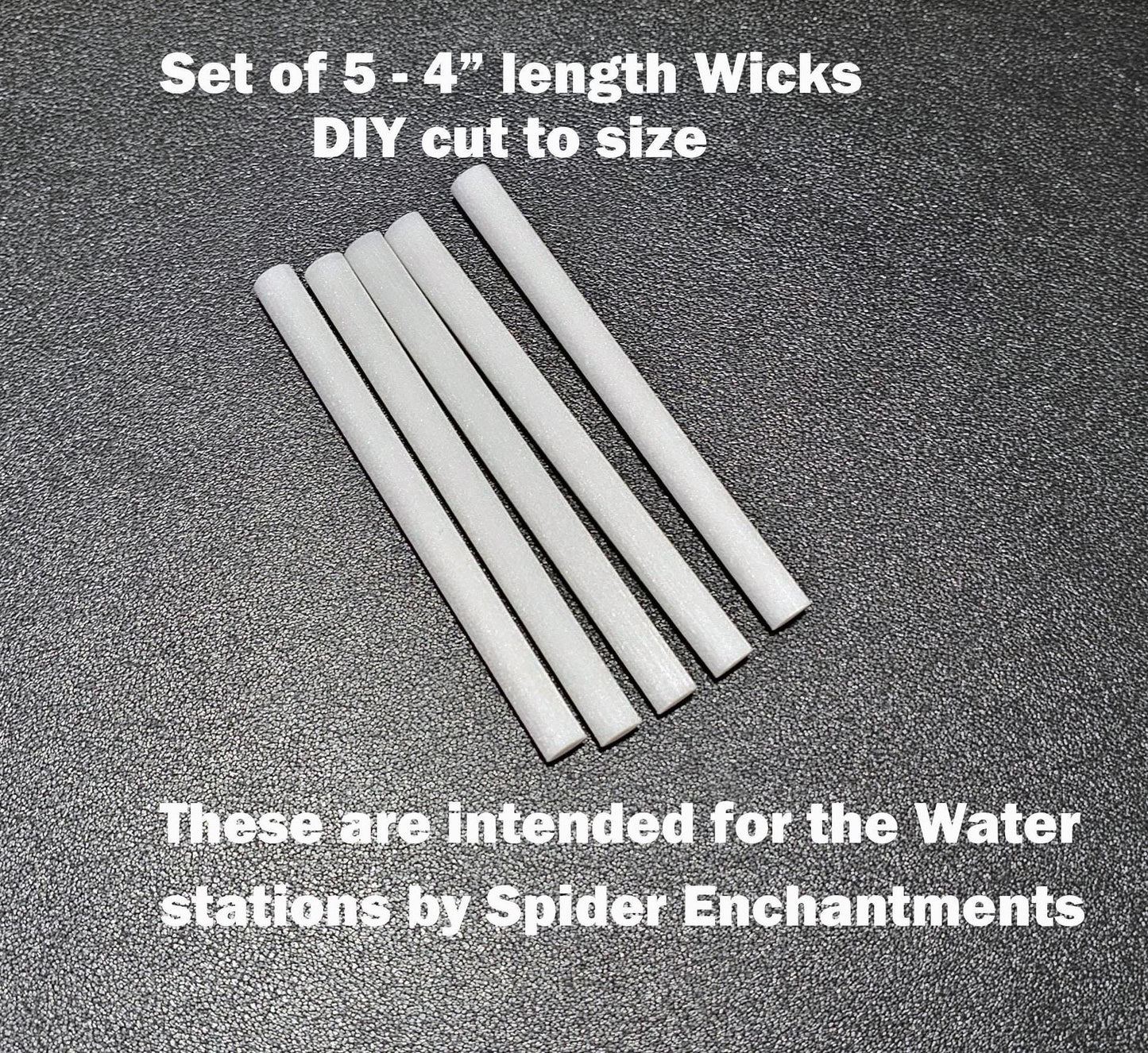 Wick Refills for The Oasis and The Well Water Stations (Spider Enchantments original design). DIY Cut to size yourself