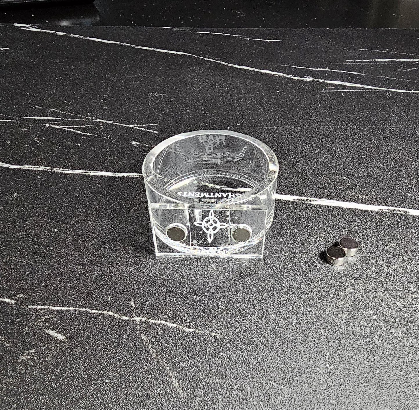 Jumping Spider Food Bowl with Magnets 1.75"x 0.75"H