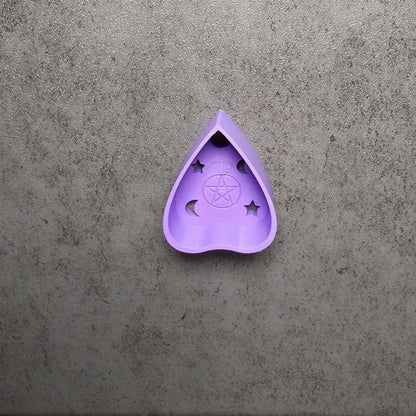 Ouija Board, Planchette,(Spirit Board) Hide for Jumping Spiders, Magnetic, open front