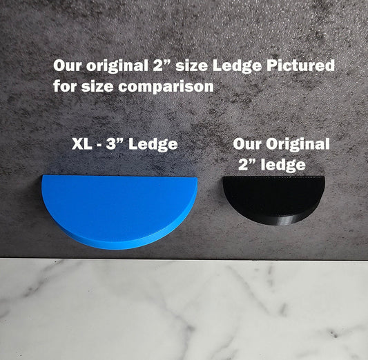 Xl 3" Jumping Spider half Ledge/shelf, magnetic