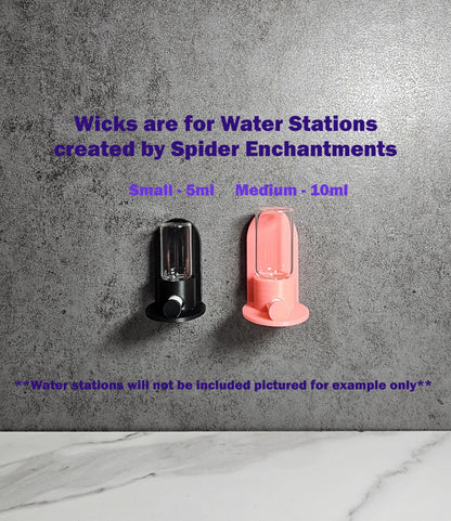 Wick Refills for The Oasis and The Well Water Stations (Spider Enchantments original design). DIY Cut to size yourself