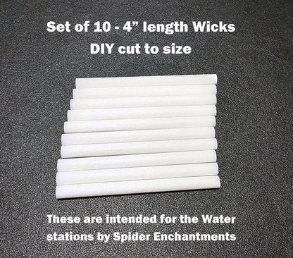 Wick Refills for The Oasis and The Well Water Stations (Spider Enchantments original design). DIY Cut to size yourself