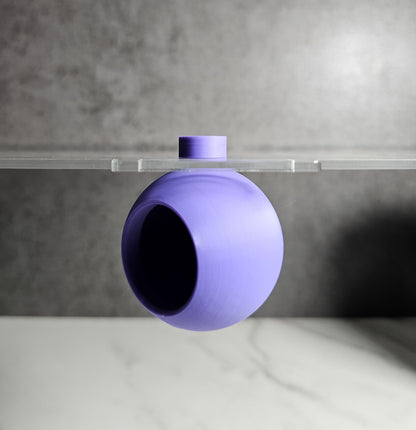 Sphere Hide for Jumping Spiders or arboreal Tarantula Slings/Juveniles, magnetic Top Install