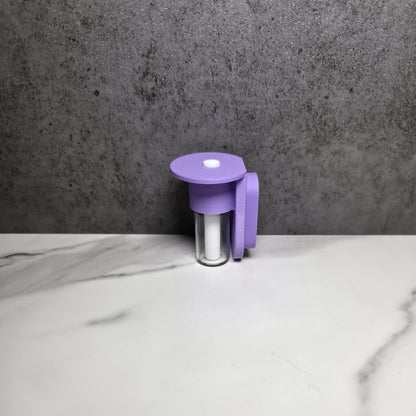 The Well 2.0-a water feeder For Jumping Spiders, Lower Bottle, Magnetic, includes 2 water Wicks, smaller 1.5" perch/platform!