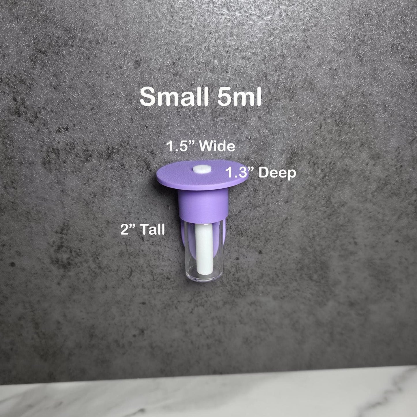 The Well 2.0-a water feeder For Jumping Spiders, Lower Bottle, Magnetic, includes 2 water Wicks, smaller 1.5" perch/platform!