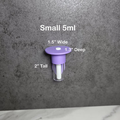The Well 2.0-a water feeder For Jumping Spiders, Lower Bottle, Magnetic, includes 2 water Wicks, smaller 1.5" perch/platform!