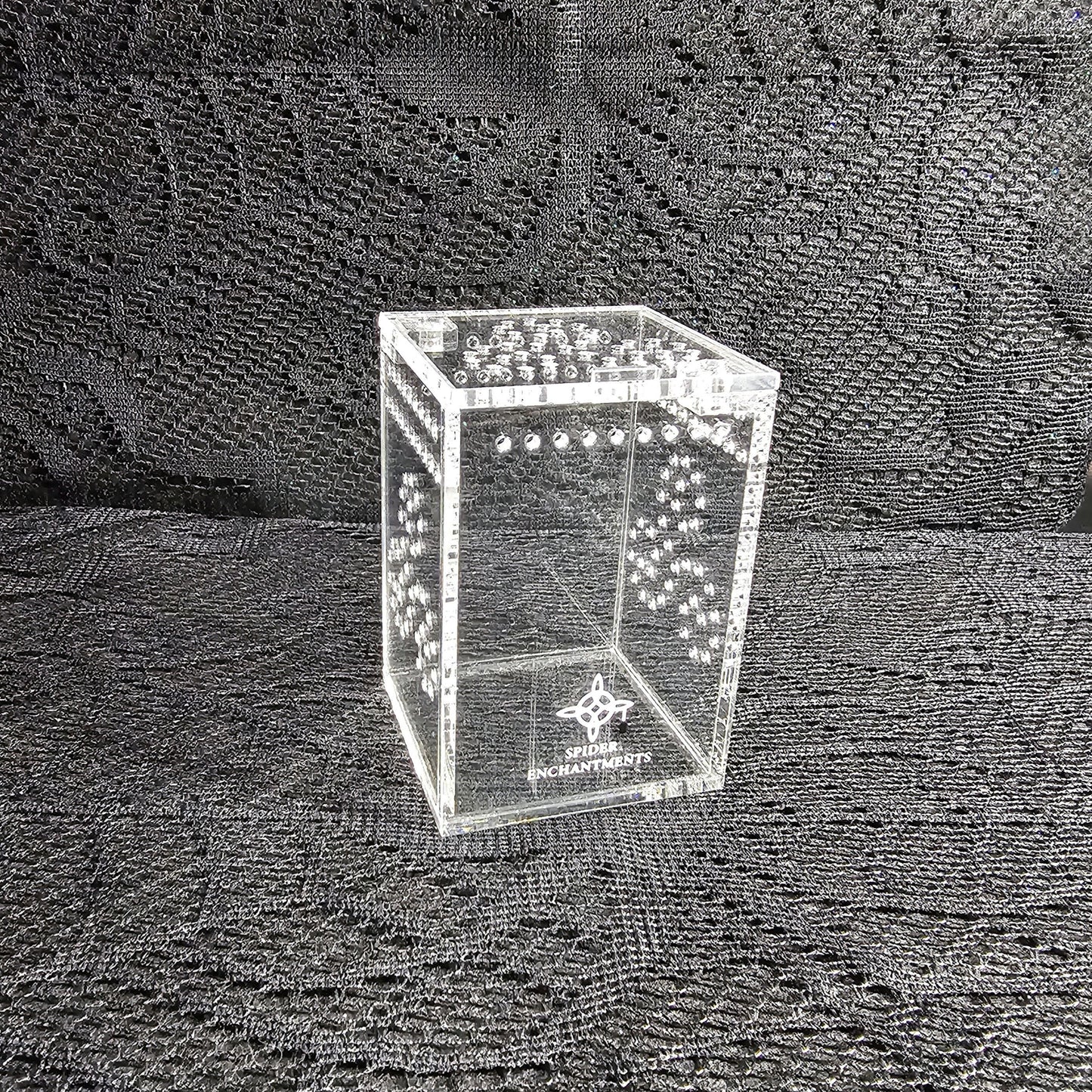 Spiderling Enclosure - Perfect for Velvet Spiders! (Web Haven) 3"Hx2"Wx2"L