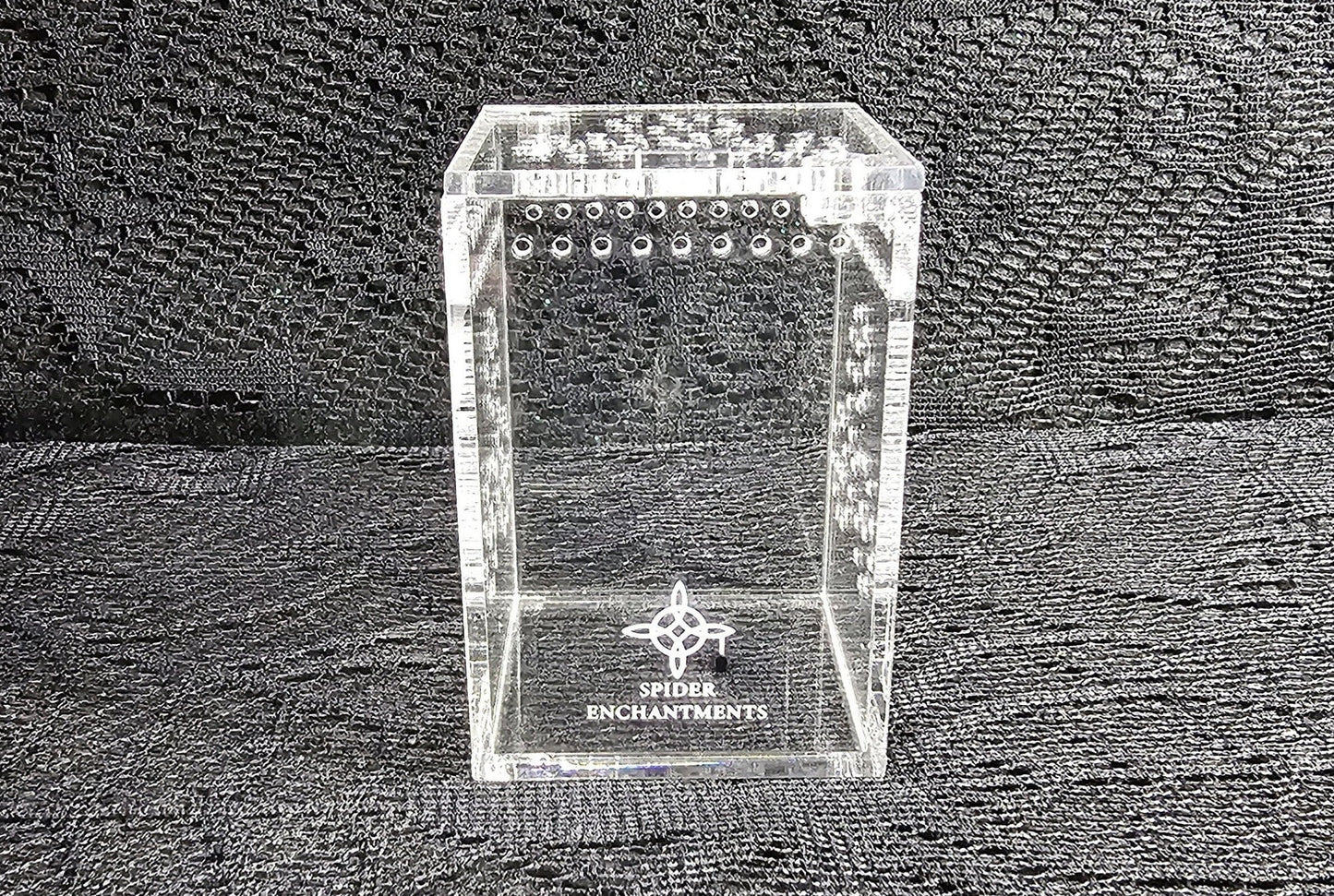 Spiderling Enclosure - Perfect for Velvet Spiders! (Web Haven) 3"Hx2"Wx2"L